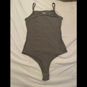 NSF Nina Bodysuit - S / Grey Green